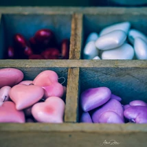 Szív akasztós kicsi